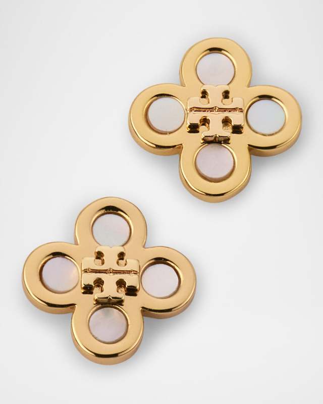 Kira Clover Stud Earrings